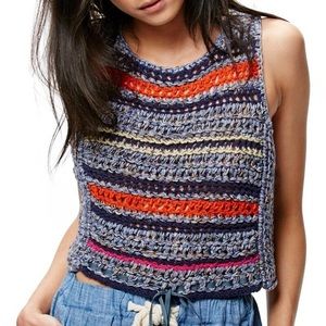 Free People Striped Summer Sweater